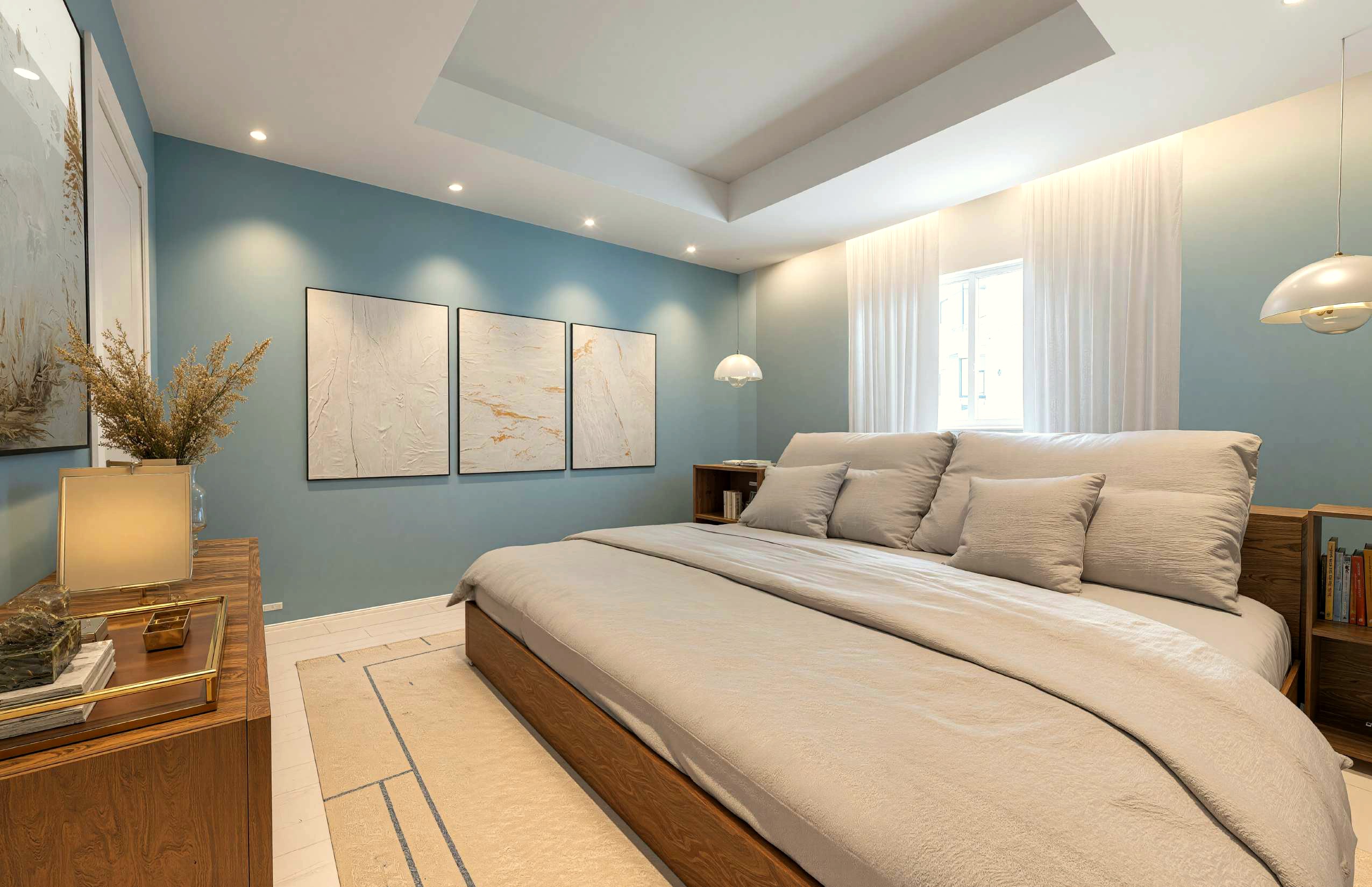 Dormitorio de apartamento.